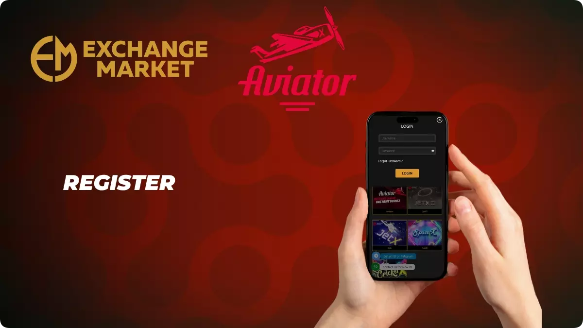 Register for Exchmarket Aviator