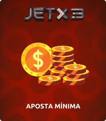 aposta mínima no JetX3