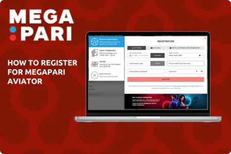 Register for MegaPari Aviator